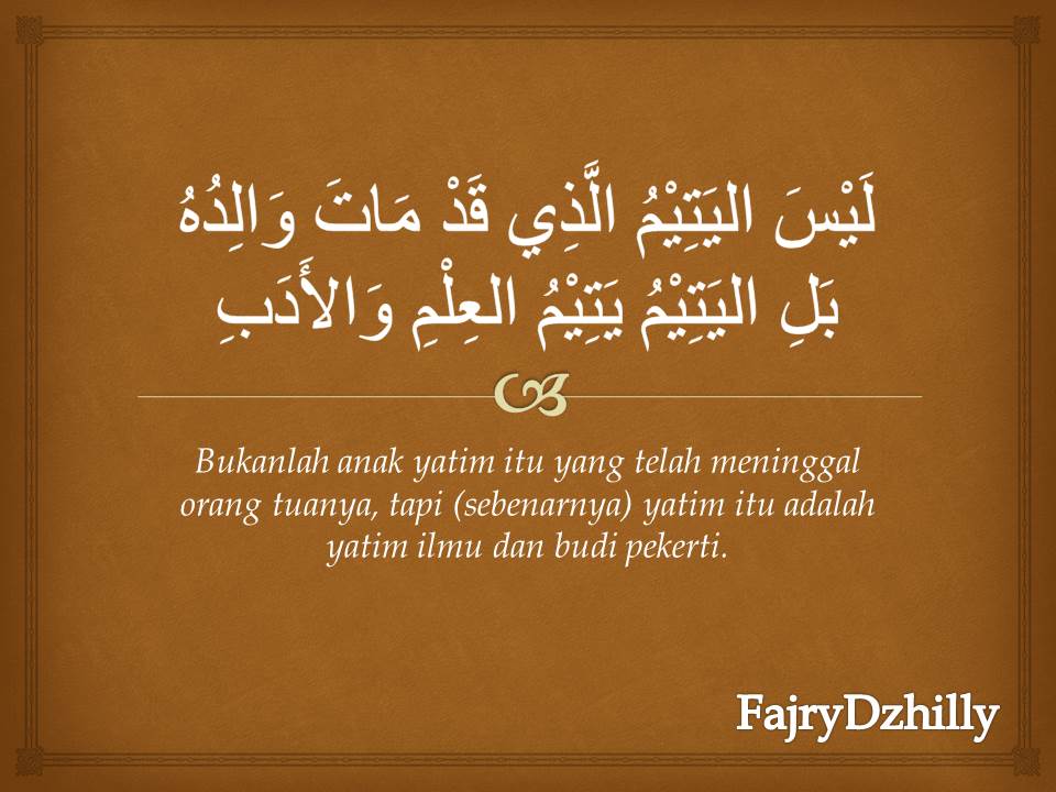 Kata Kata Mutiara Dalam Bahasa Arab Mahfudzat Fajrydzhilly