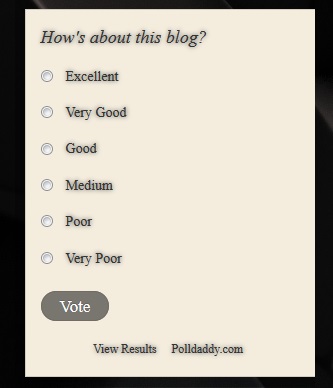 Cara membuat polling (vote) di wordpress  fajrydzhilly